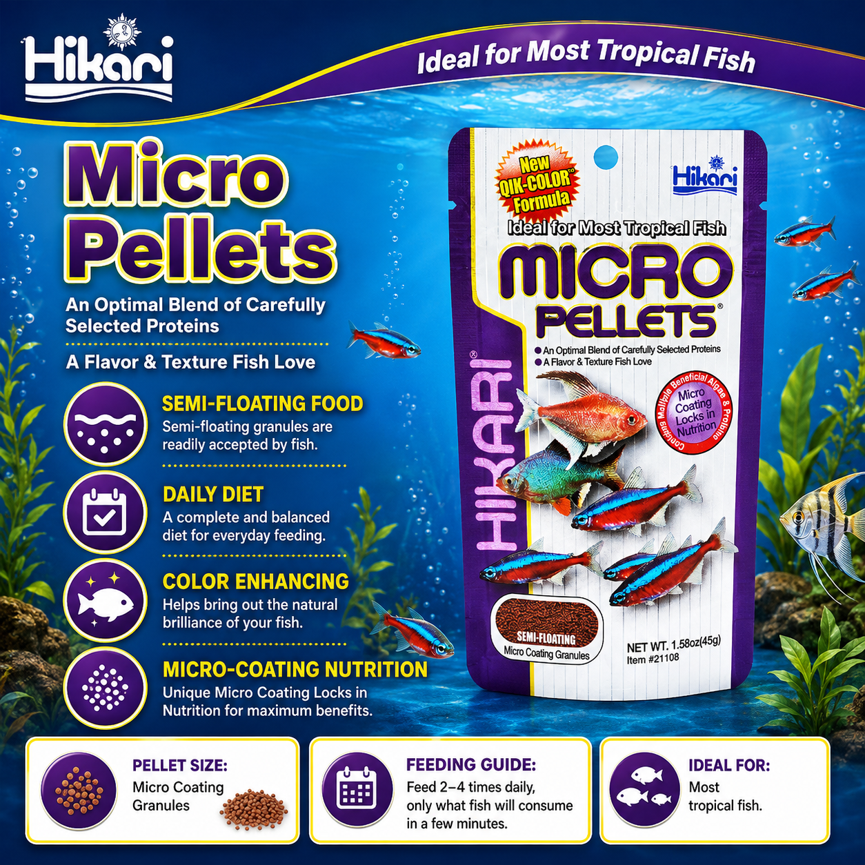 Hikari – Micro Pellets