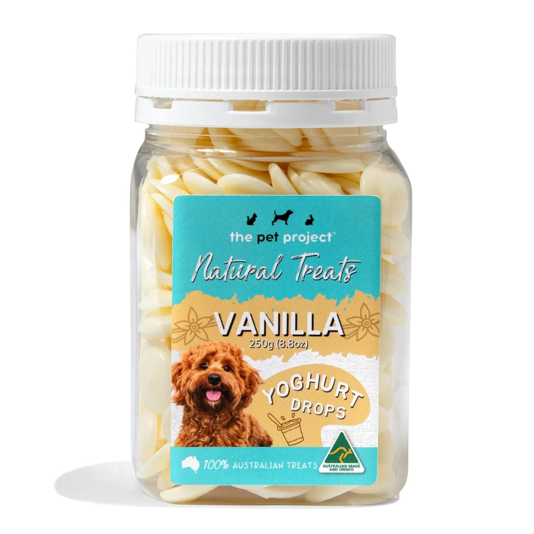 The Pet Project – Natural Treats – Vanilla Yoghurt Drops