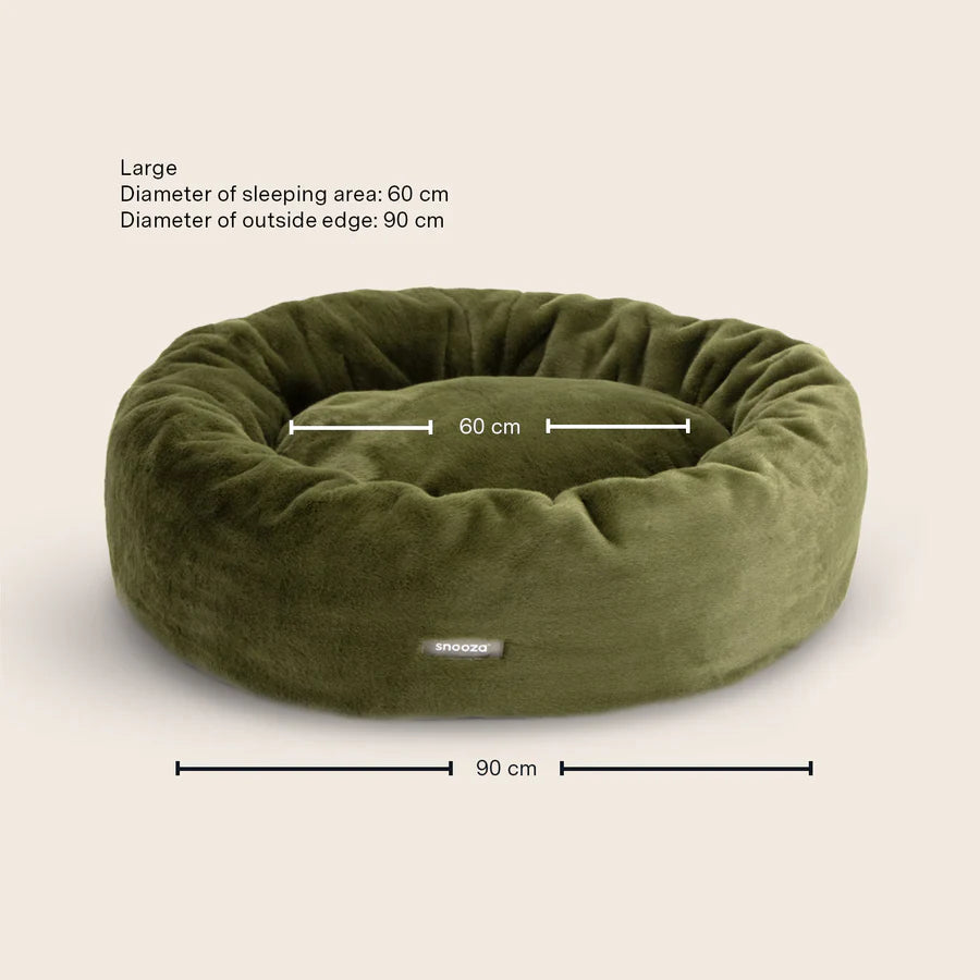 Snooza – Luxe Fur Cuddler – Leaf - Barkn Bargains