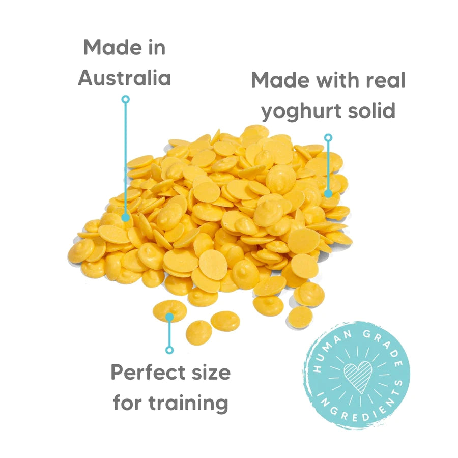 The Pet Project – Natural Treats – Banana Yoghurt Drops