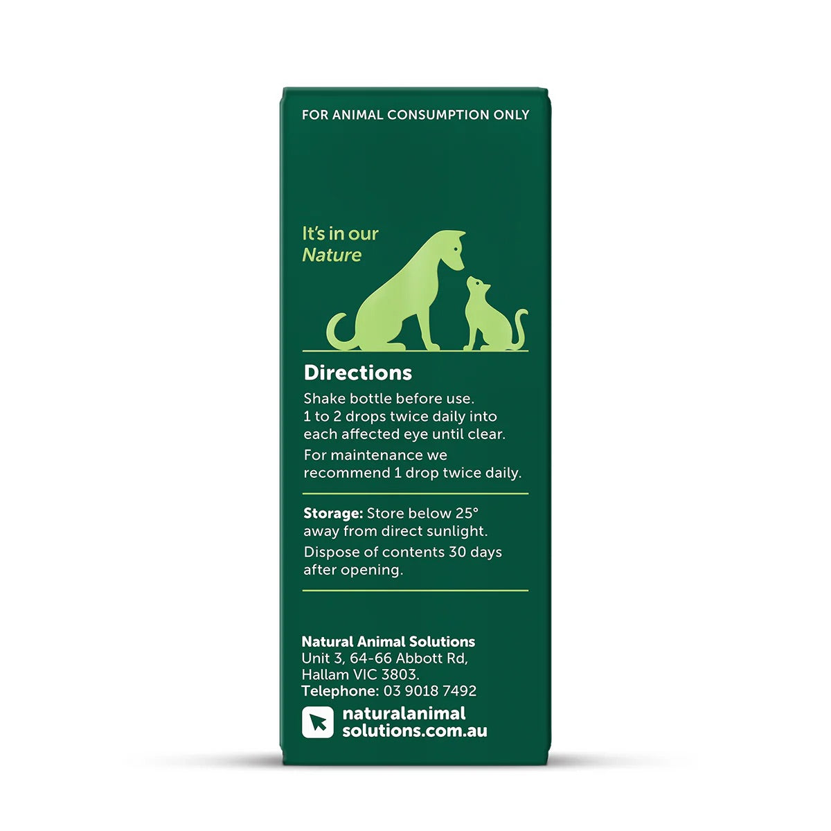 Natural Animal Solutions – Eye Clear