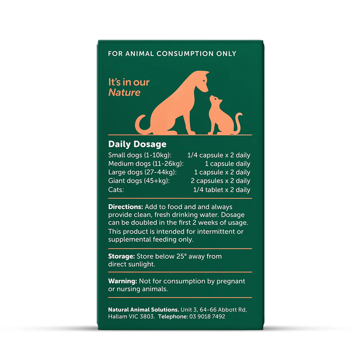 Natural Animal Solutions – OsteoForte