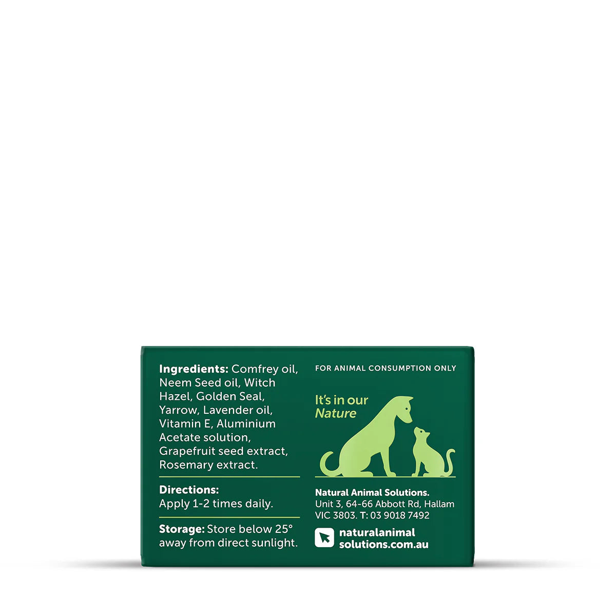 Natural Animal Solutions – Dermal Cream