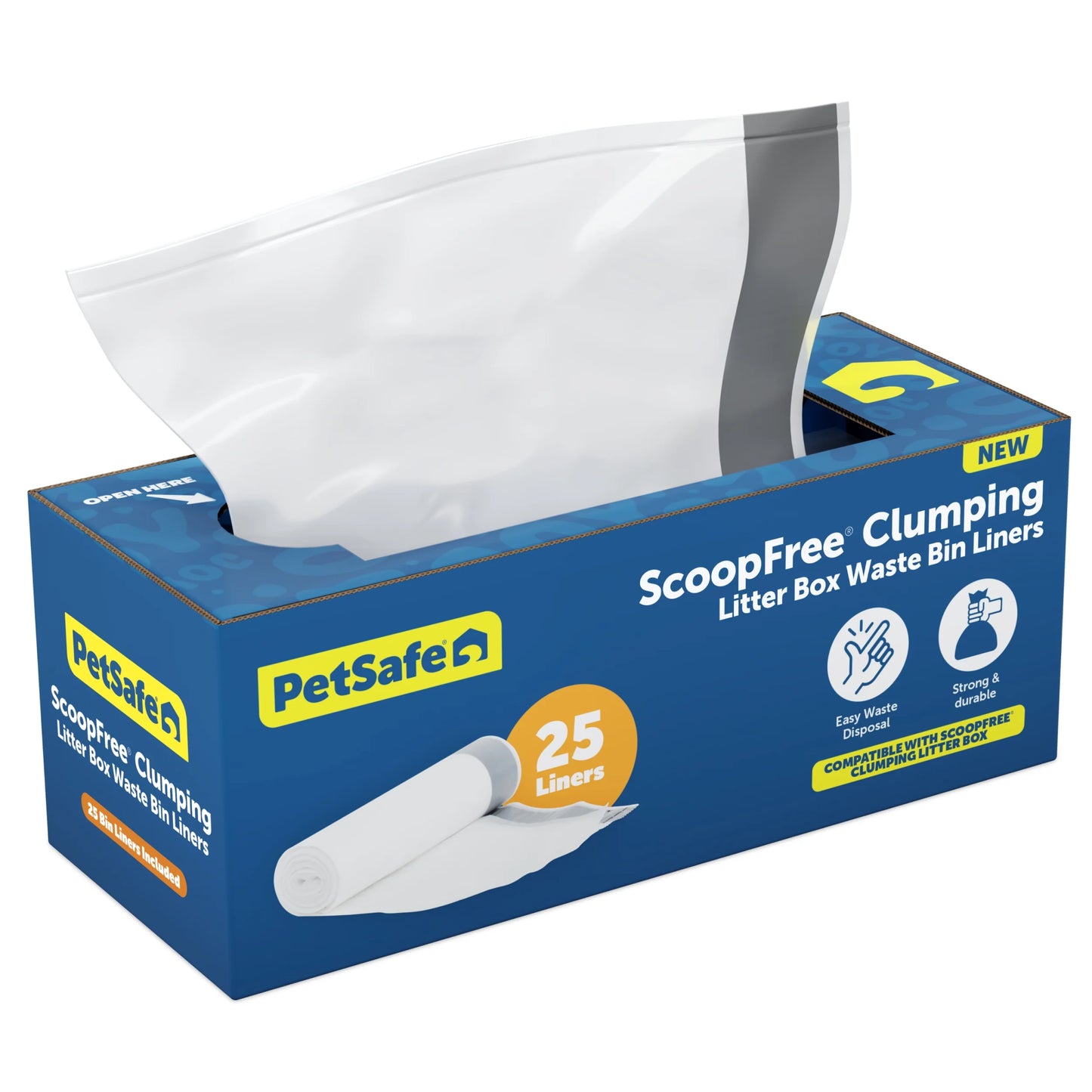 PetSafe – ScoopFree Clumping Litter Box Waste Bin Liners - Barkn Bargains