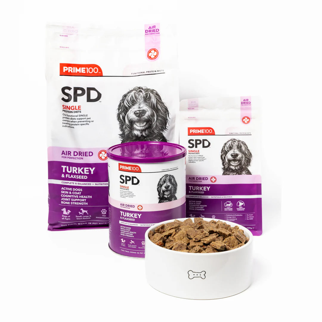 Prime100 – SPD Air Dried – Turkey & Flaxseed