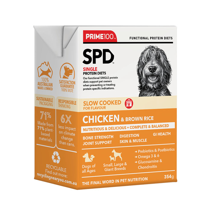 Prime100 – SPD Slow Cooked – Chicken & Brown Rice