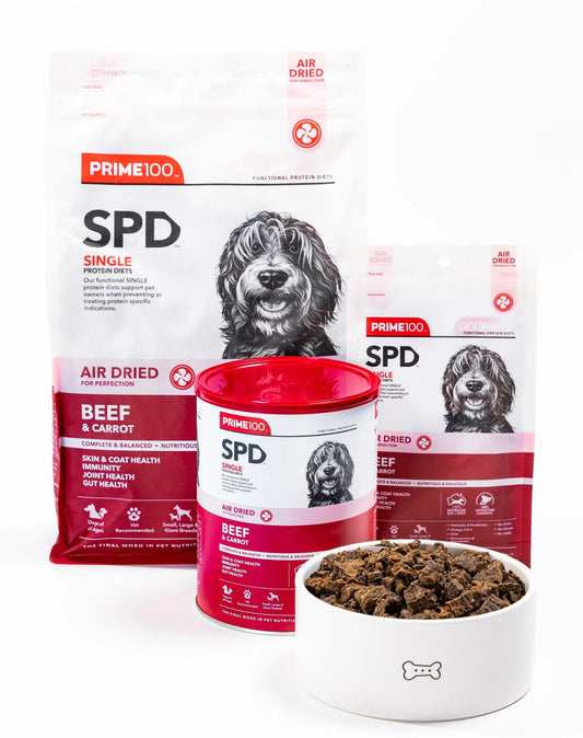 Prime100 – SPD Air Dried – Beef & Carrot