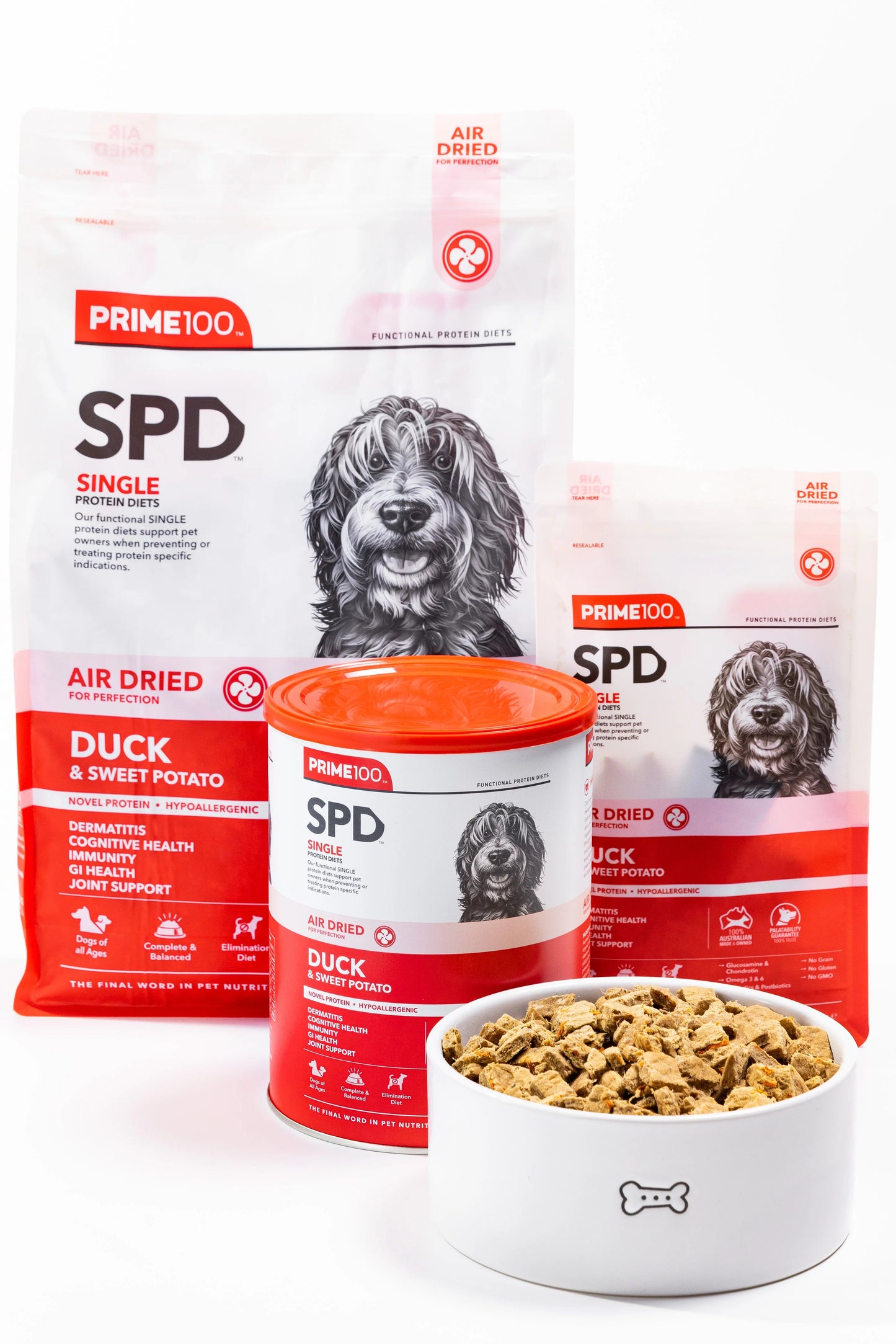 Prime100 – SPD Air Dried – Duck & Sweet Potato