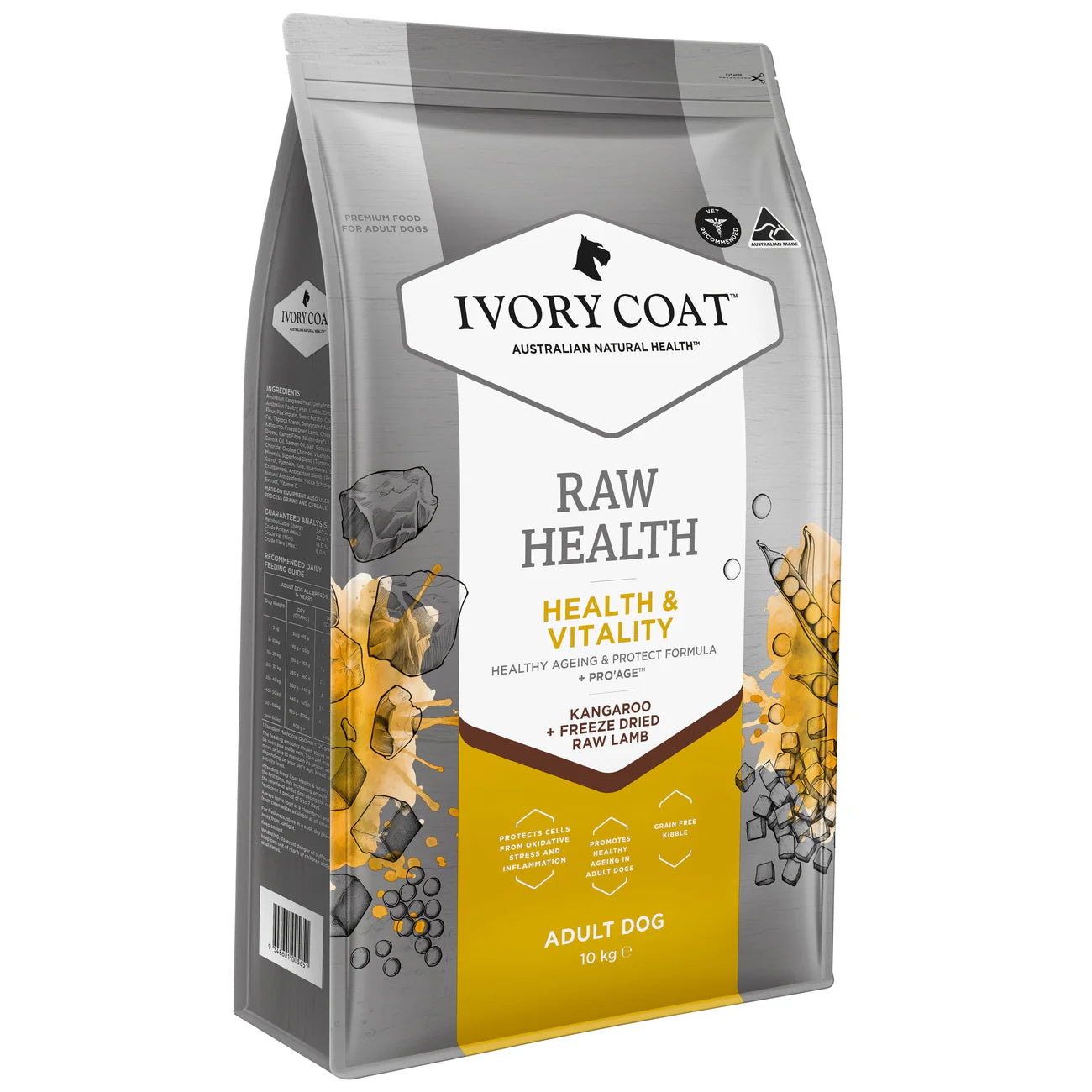 Ivory Coat – Adult Dog – Raw Health – Health & Vitality