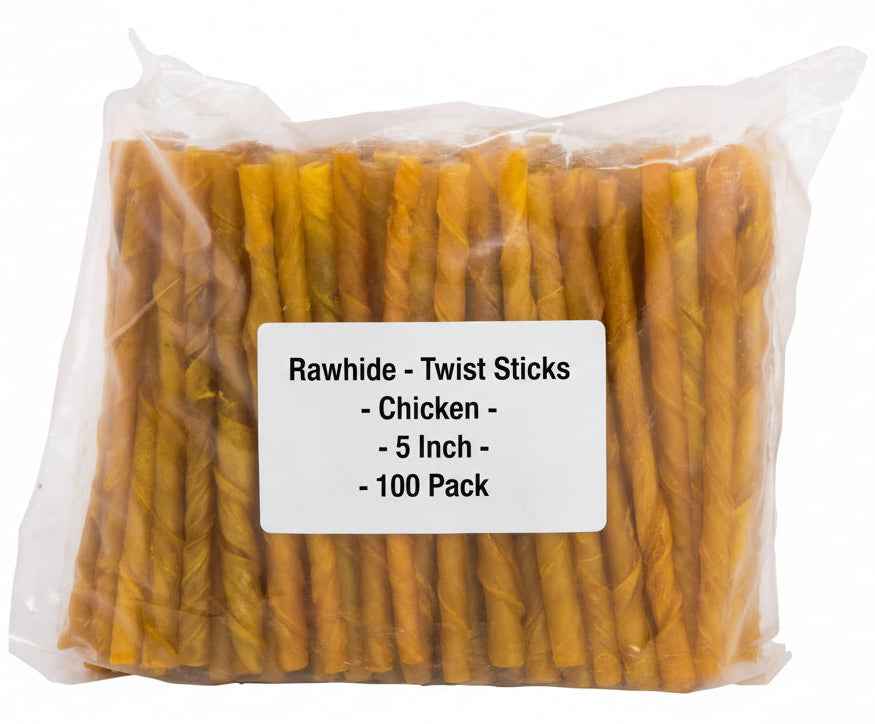 Showmaster - Rawhide – Twist Sticks – Chicken