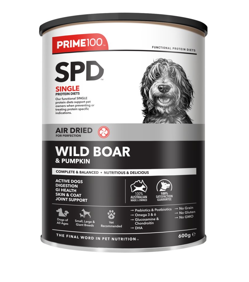 Prime100 – SPD Air Dried – Wild Boar & Pumpkin