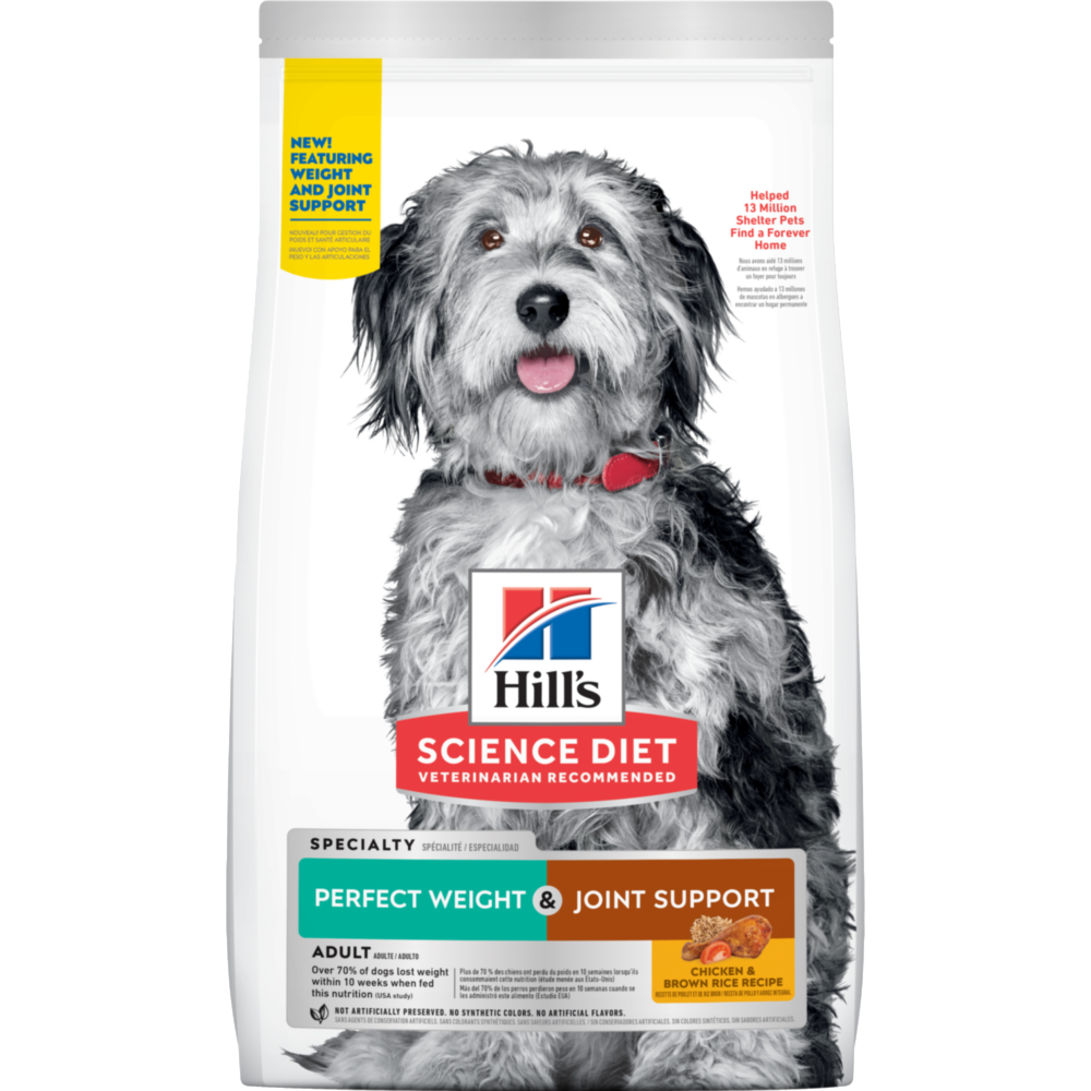 Hill’s – Science Diet – Adult Dog – Perfect Weight & Joint Support