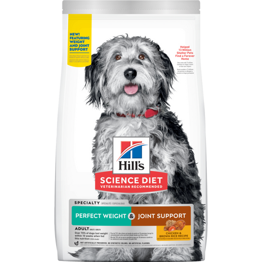 Hill’s – Science Diet – Adult Dog – Perfect Weight & Joint Support