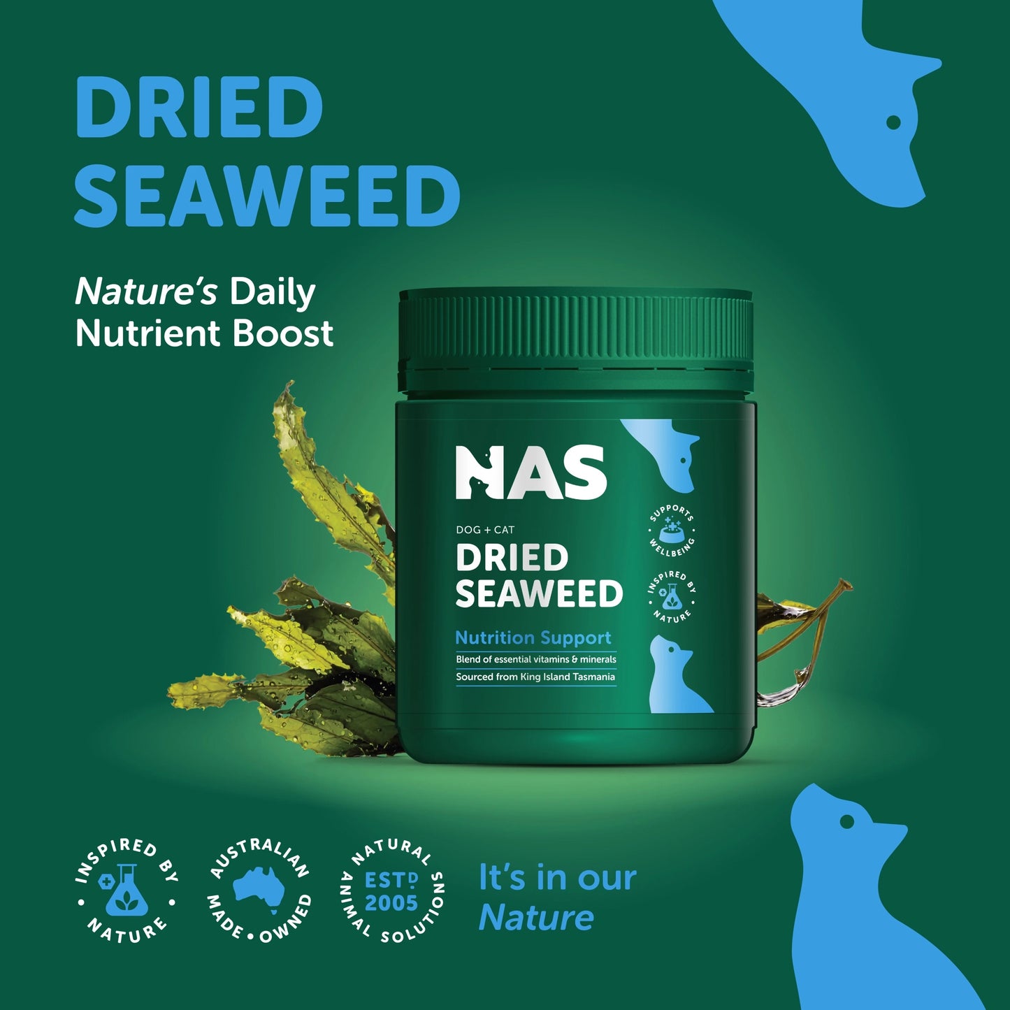 Natural Animal Solutions – Dried Seaweed