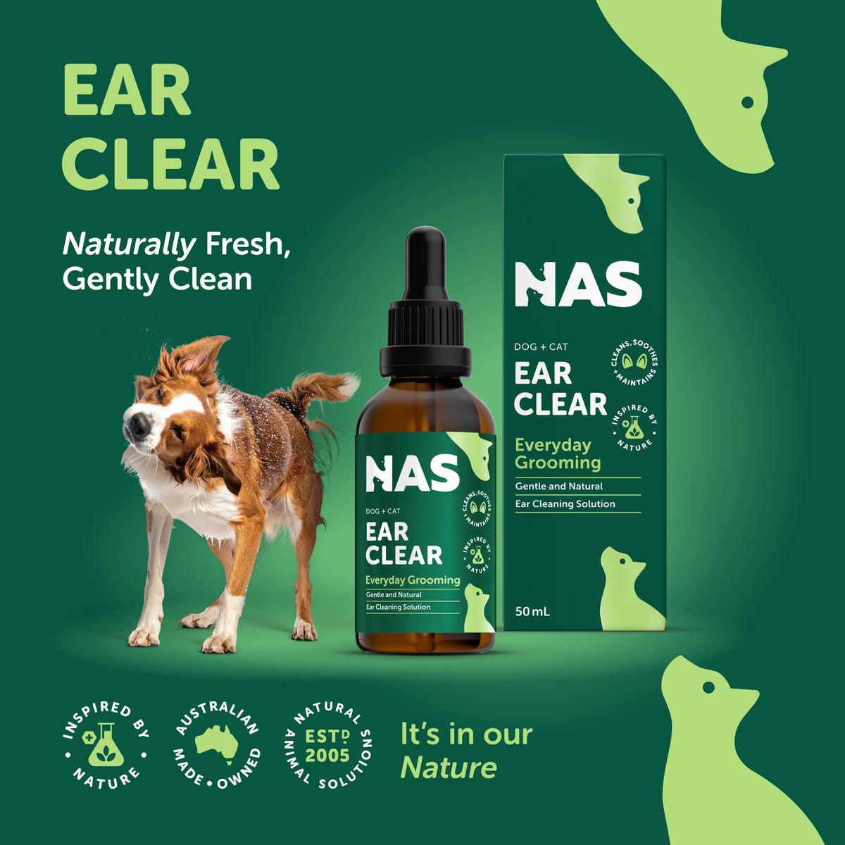 Natural Animal Solutions – Ear Clear