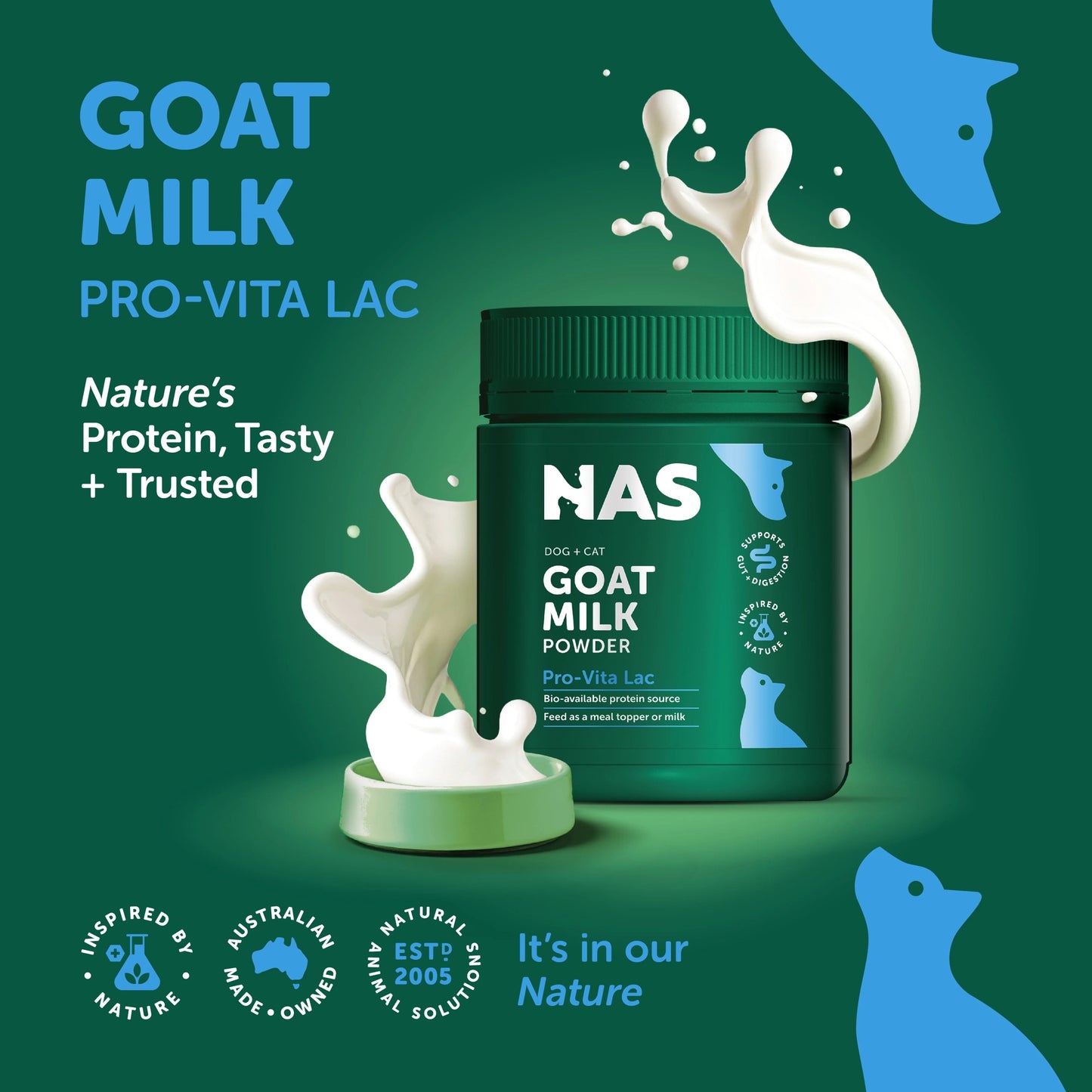 Natural Animal Solutions – Goat Milk Powder