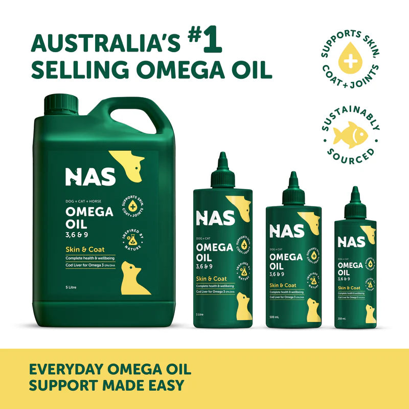 Natural Animal Solutions – Omega Oil 3, 6 & 9