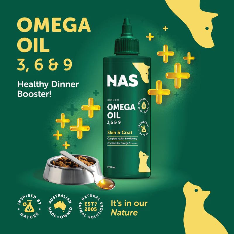 Natural Animal Solutions – Omega Oil 3, 6 & 9