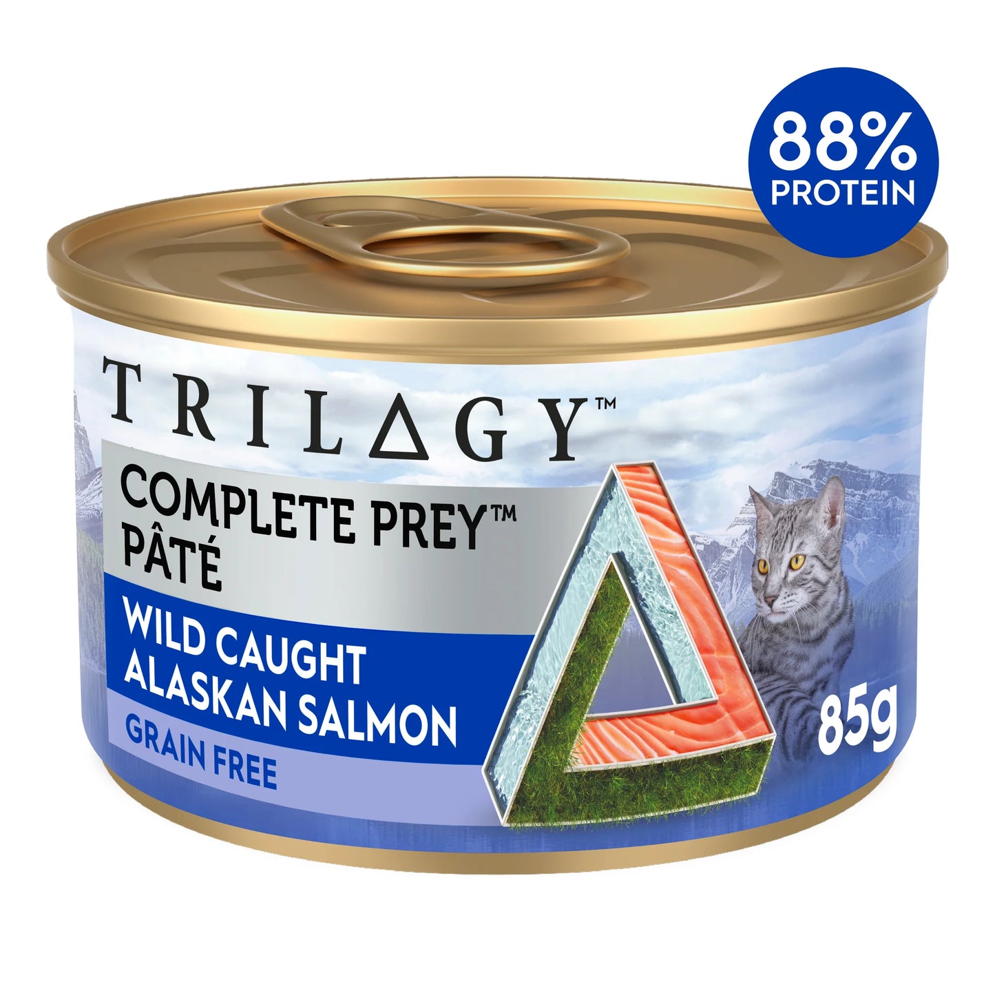 Trilogy – Wet Food Tins – Adult Cat – GRAIN FREE – Pate