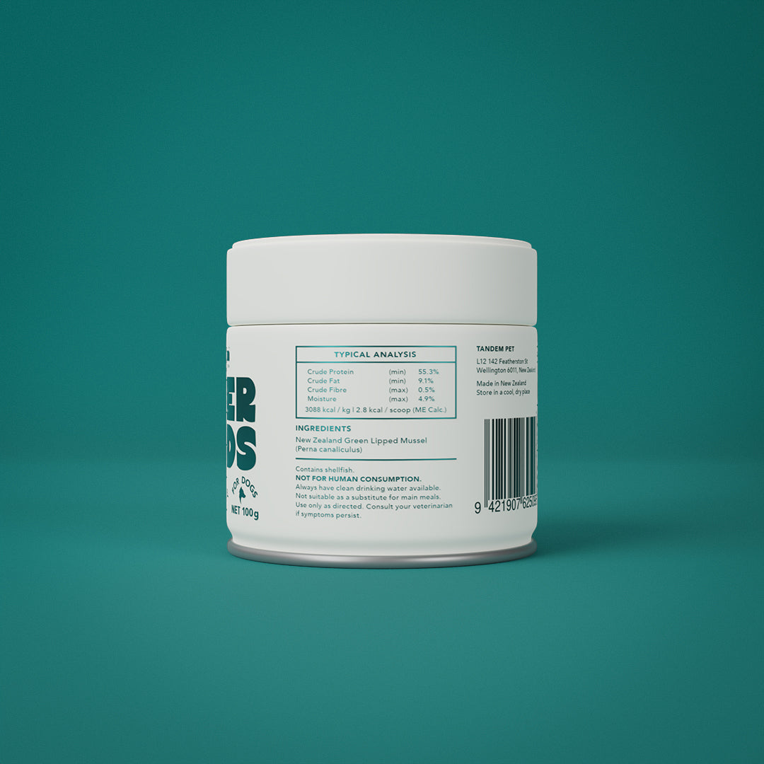 Tandem – Super Foods – New Zealand Green Lipped Mussel Powder
