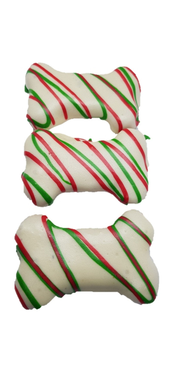 Huds and Toke – White Christmas Bone Cookies