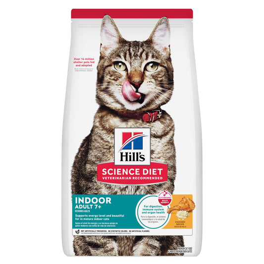 Hill’s – Science Diet – Adult Cat (7+) – Indoor