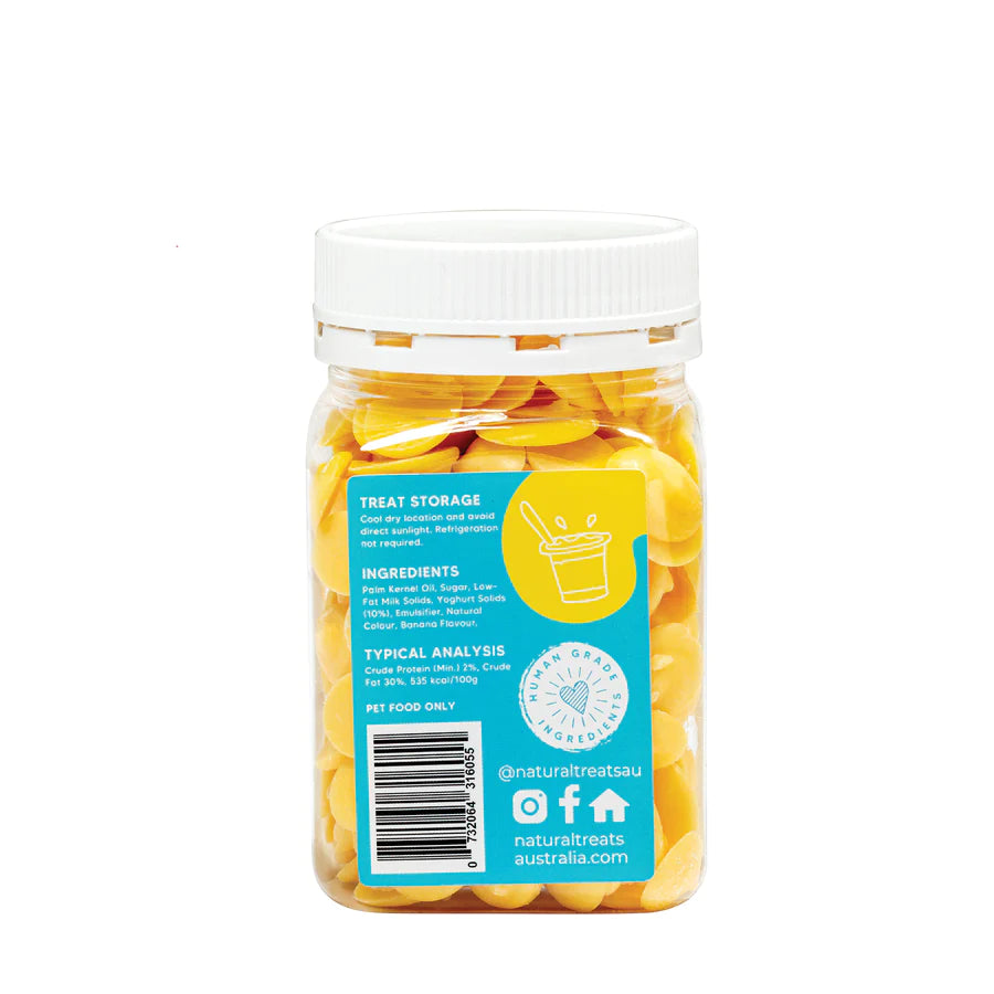 The Pet Project – Natural Treats – Banana Yoghurt Drops