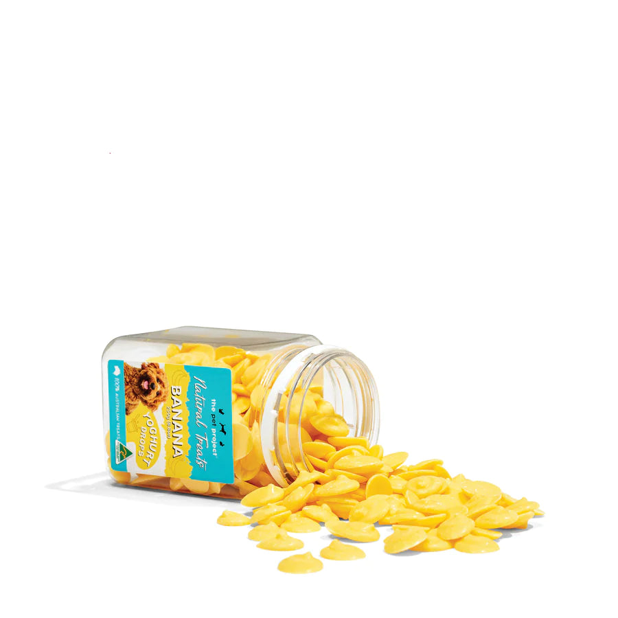 The Pet Project – Natural Treats – Banana Yoghurt Drops