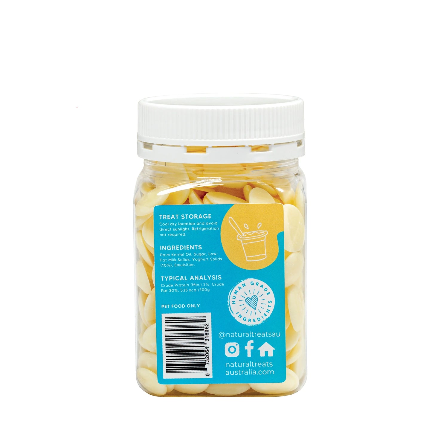 The Pet Project – Natural Treats – Vanilla Yoghurt Drops