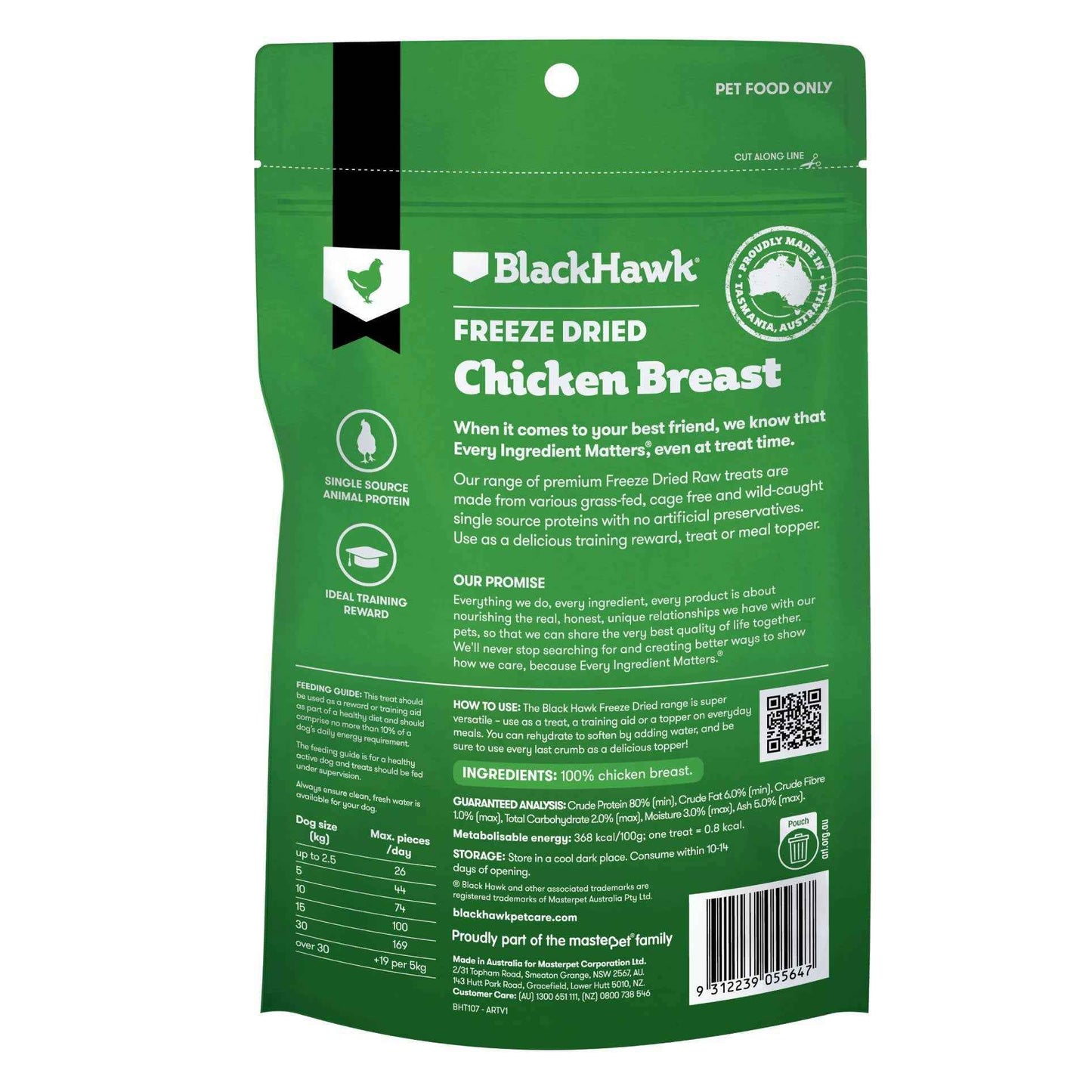 Black Hawk – Premium Dog Treats – Freeze Dried