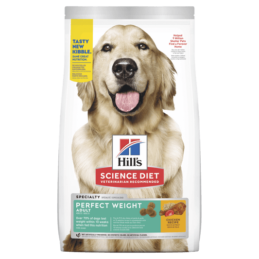 Hill’s – Science Diet – Adult Dog – Perfect Weight