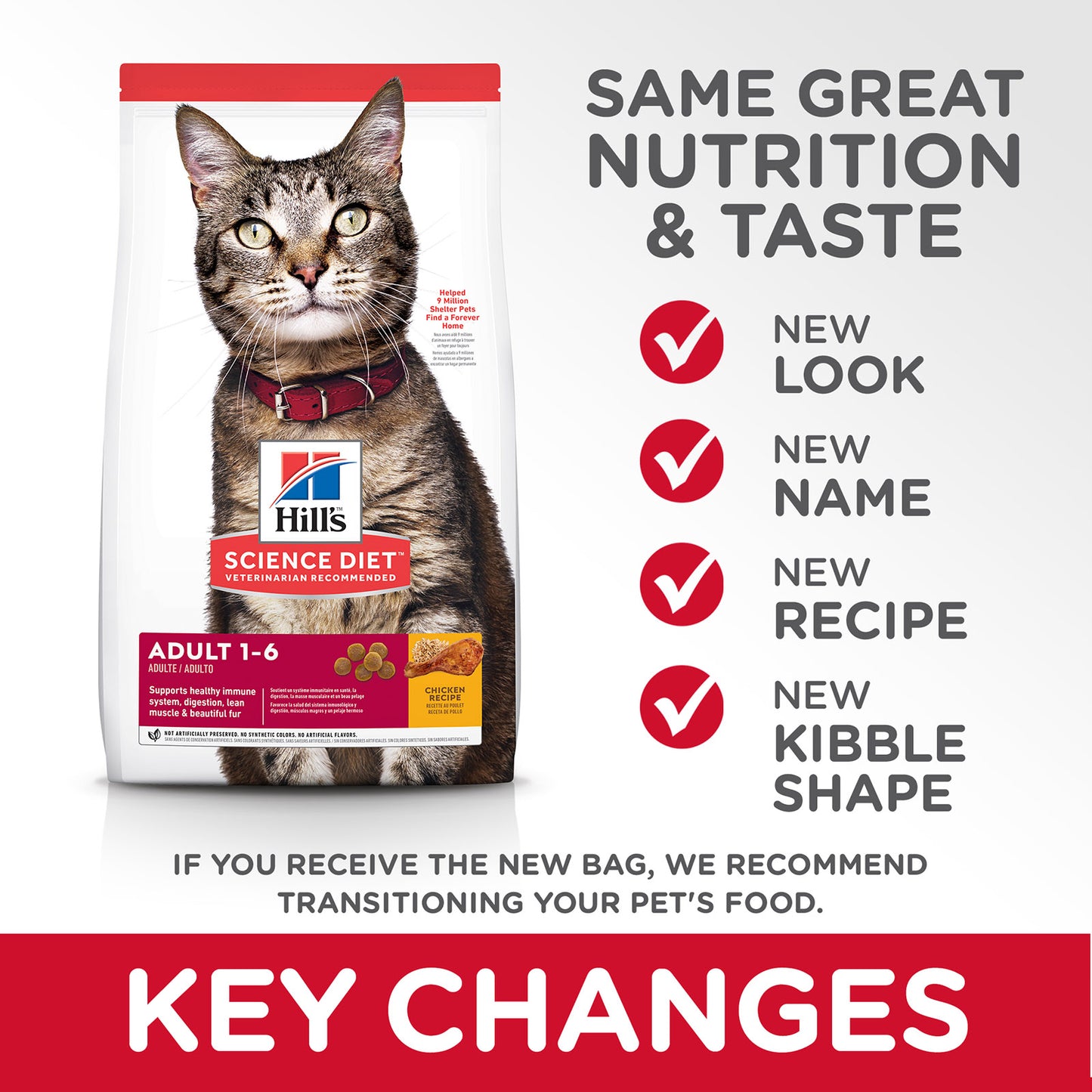 Hill’s – Science Diet – Adult Cat (1-6)