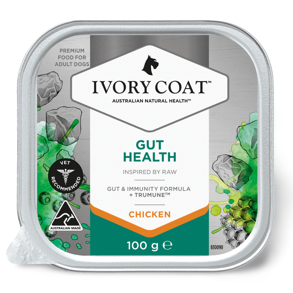 Ivory Coat – Wet Food Trays – Adult Dog – Inspired By Raw – Gut Health