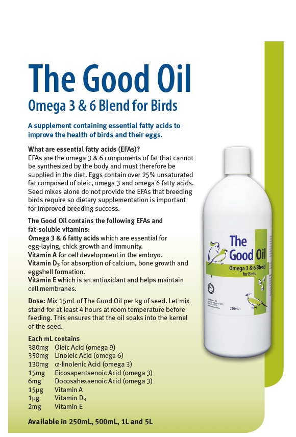 Passwell – The Good Oil Omega 3 & 6 Blend – for Animals