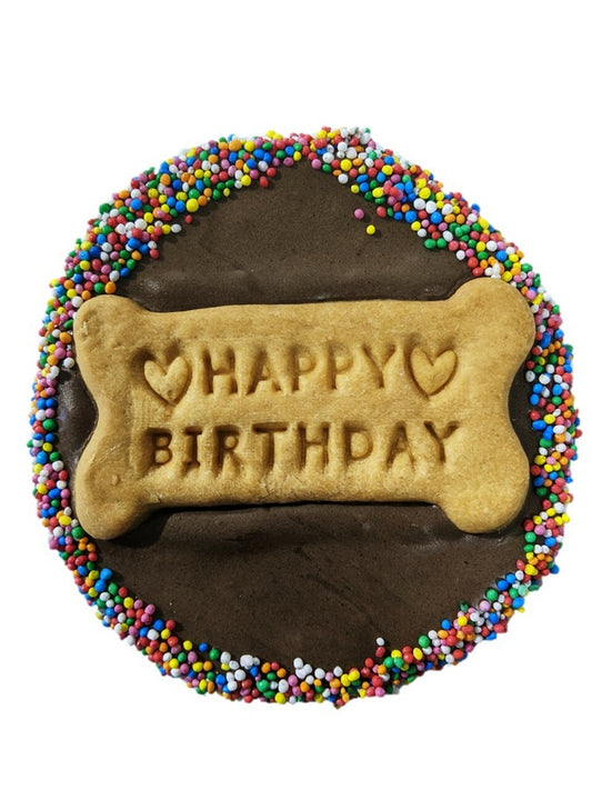 Huds and Toke – Birthday Cake Cookie – Carob