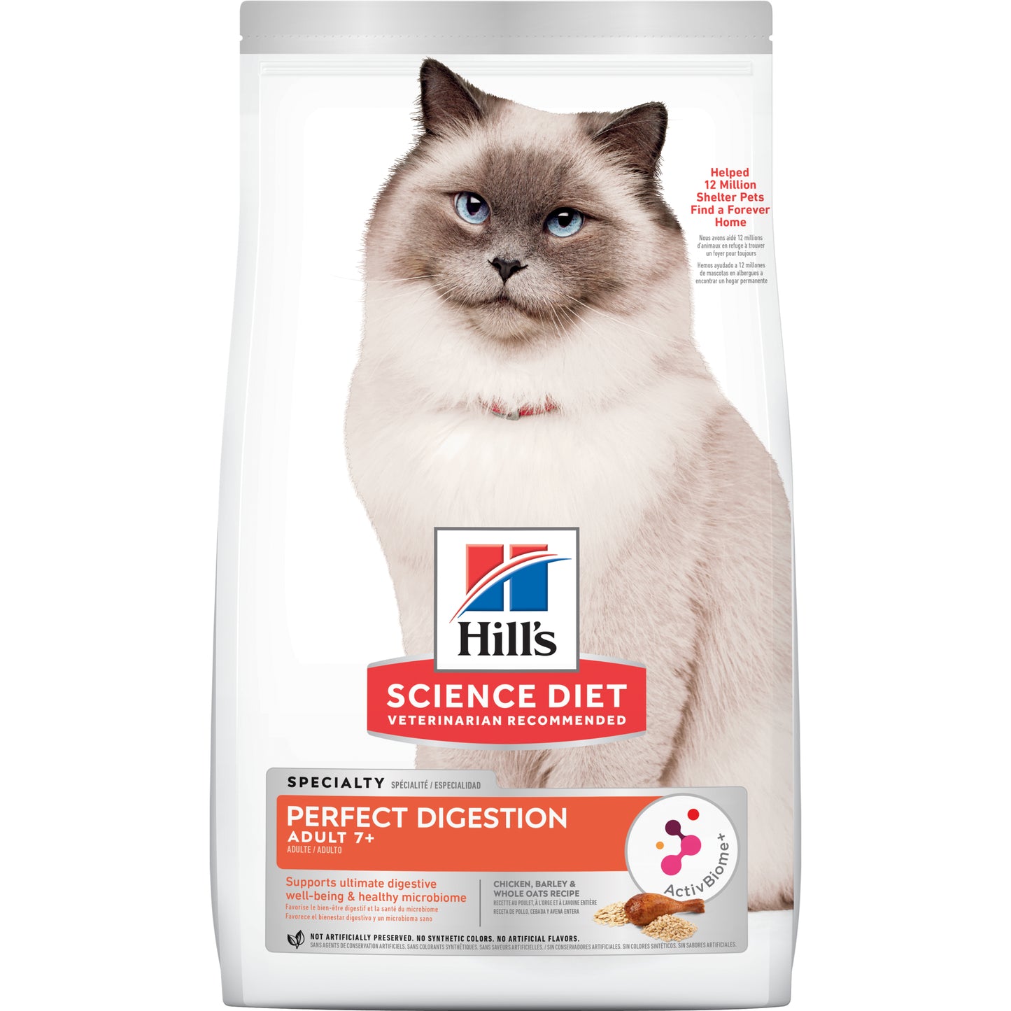 Hill’s – Science Diet – Adult Cat (7+) – Perfect Digestion