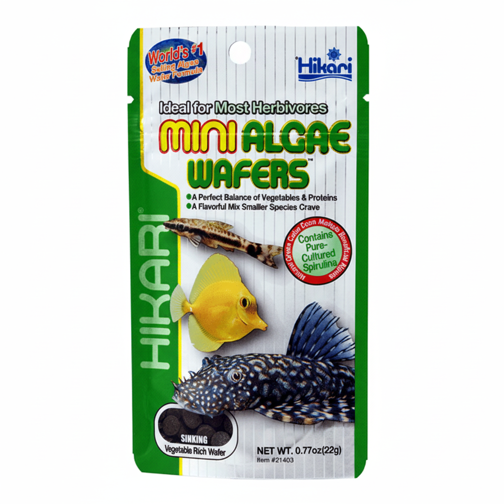 Hikari – Algae Wafers – Mini - Barkn Bargains