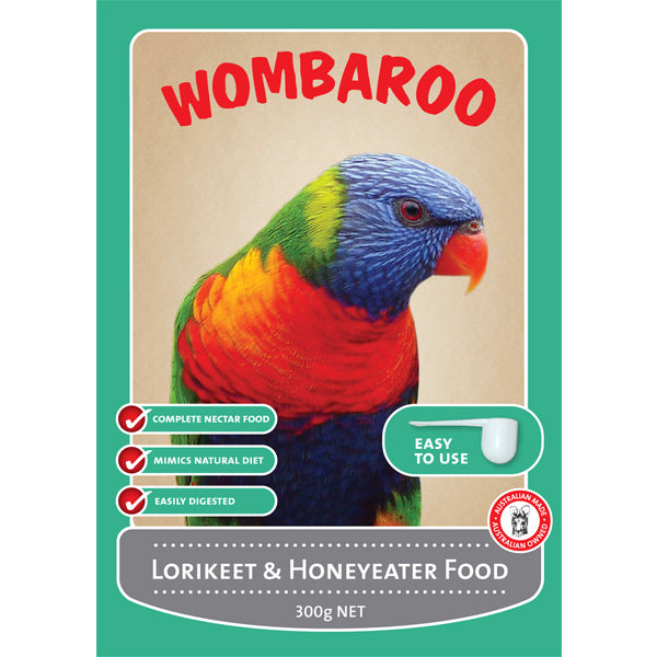 Wombaroo – Lorikeet & Honeyeater Food - Barkn Bargains