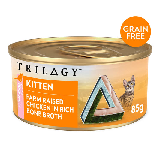 Trilogy – Wet Food Tins – Kitten – GRAIN FREE