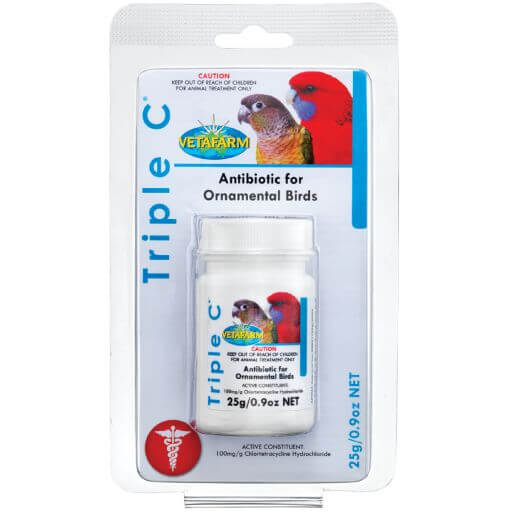 Vetafarm – Triple C Antibiotic – Birds - Barkn Bargains