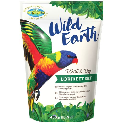 Vetafarm – Wild Earth – Lorikeet Diet - Barkn Bargains