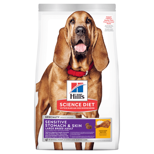Hill’s – Science Diet – Adult Dog – Sensitive Skin & Stomach – Large Breed