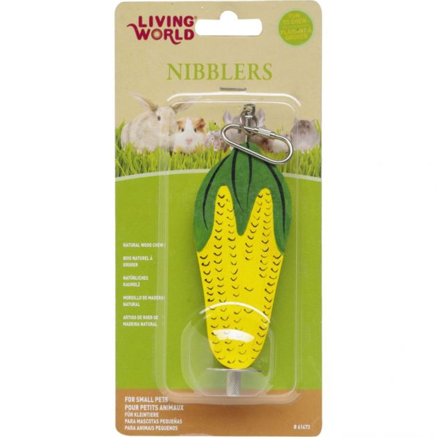 Living World – Nibbler – Small Animal – Corn on Stick – Large